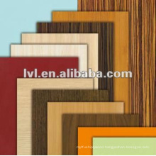 competitive price double sides wood grain melamine mdf 4mm